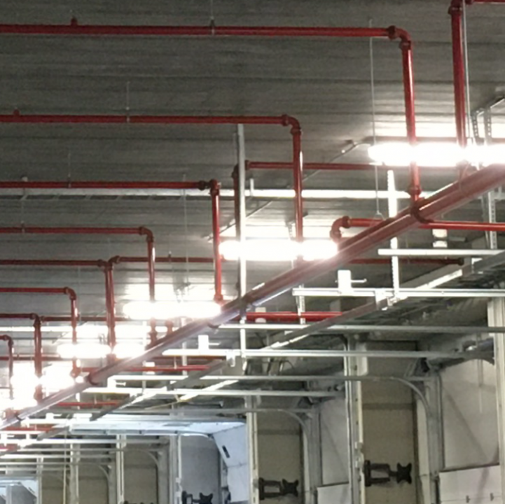 Sprinklerinstallatie Clarebout Nieuwkerke