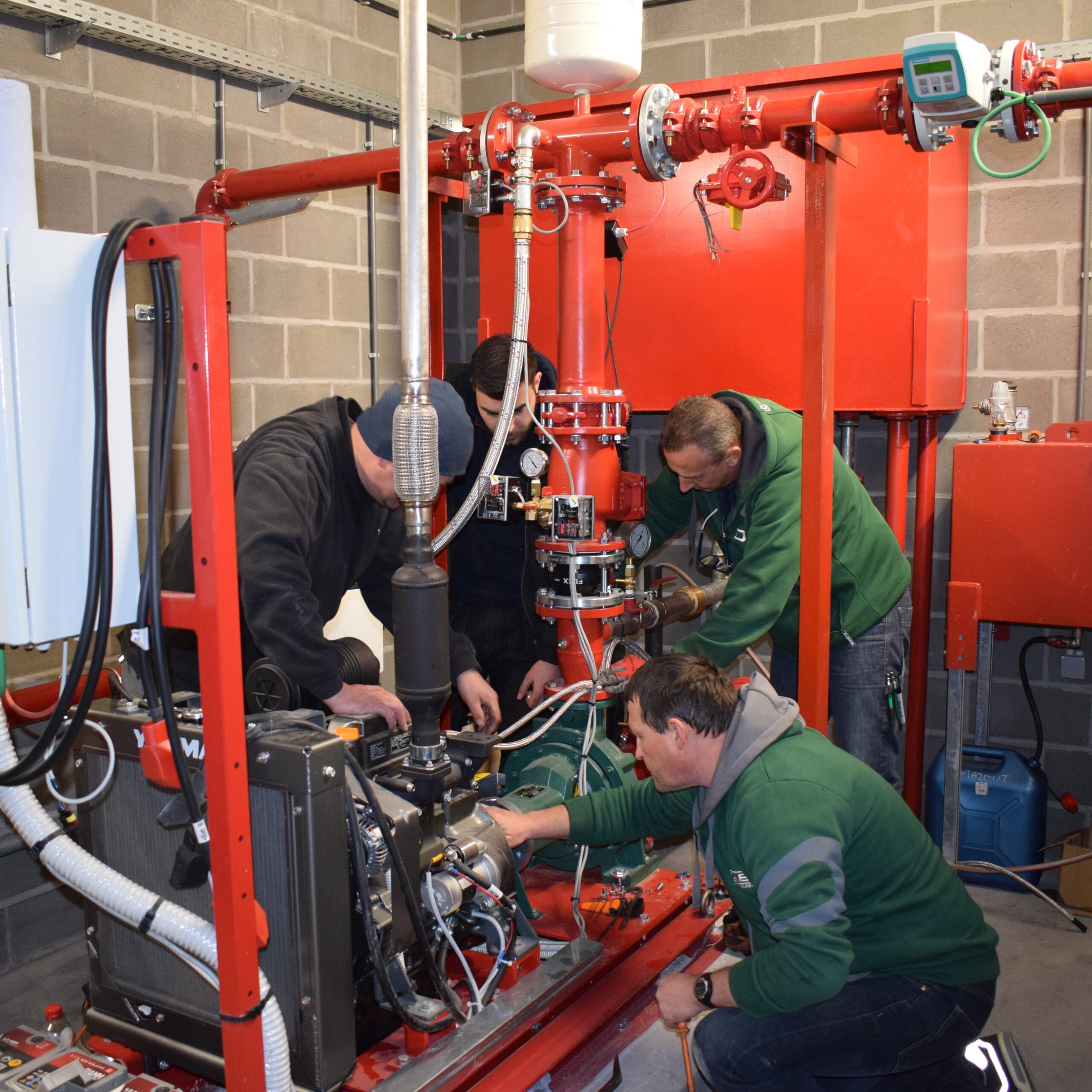 Sprinklerinstallatie Taelman Kortrijk